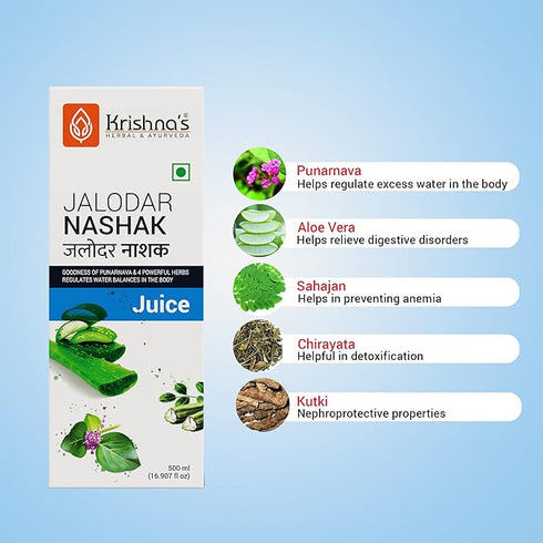 Krishna'S Herbal & Ayurveda Jalodar Nashak Juice